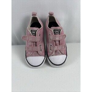Converse Chuck Taylor All Star Easy-On Prism Glitter Toddler Size 9 Princess